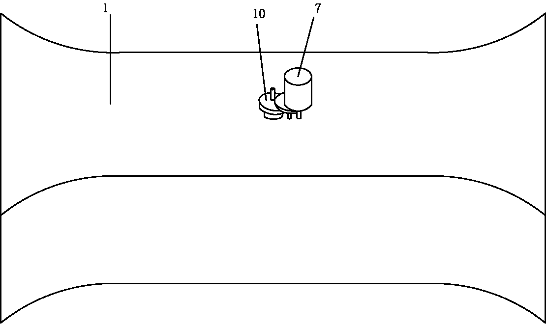 Double-channel ocean current energy power generating device