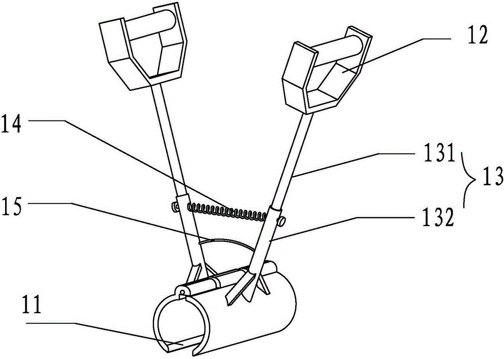 A metal roof lock and clamps for clamping the lock