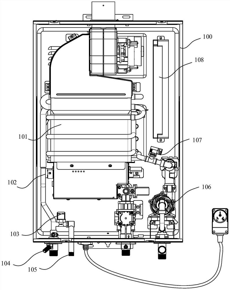 Self-cleaning water heater and control method thereof