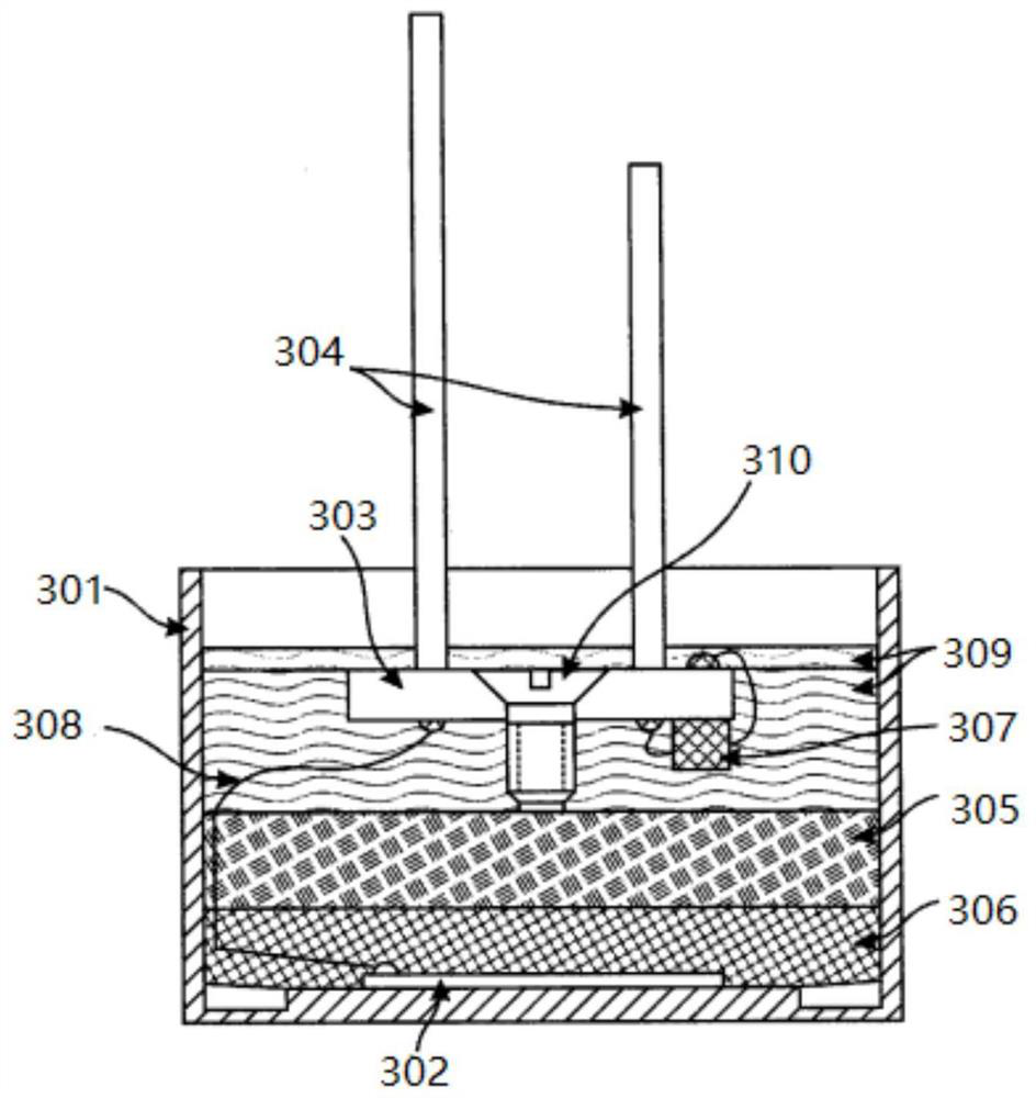 Sound wave sensor and system for detecting temperature field in boiler