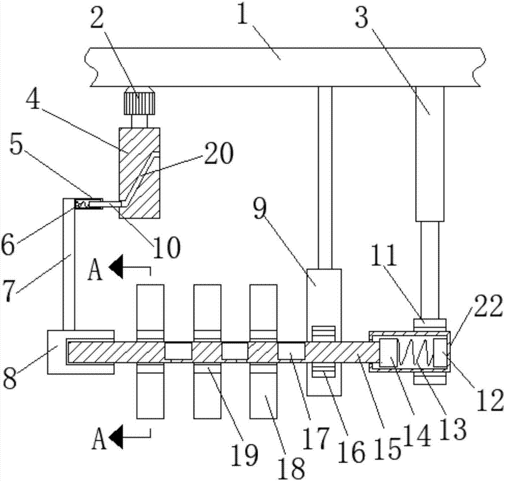 Small automatic digging machine