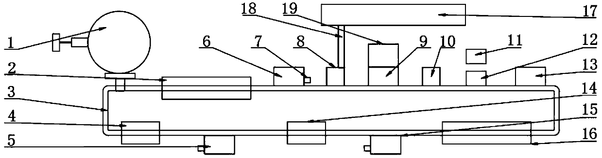 Novel injection molding shoe automatic production line