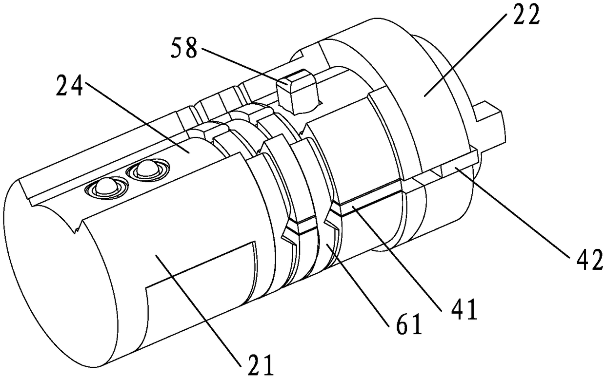 A kind of anti-theft mechanical lock