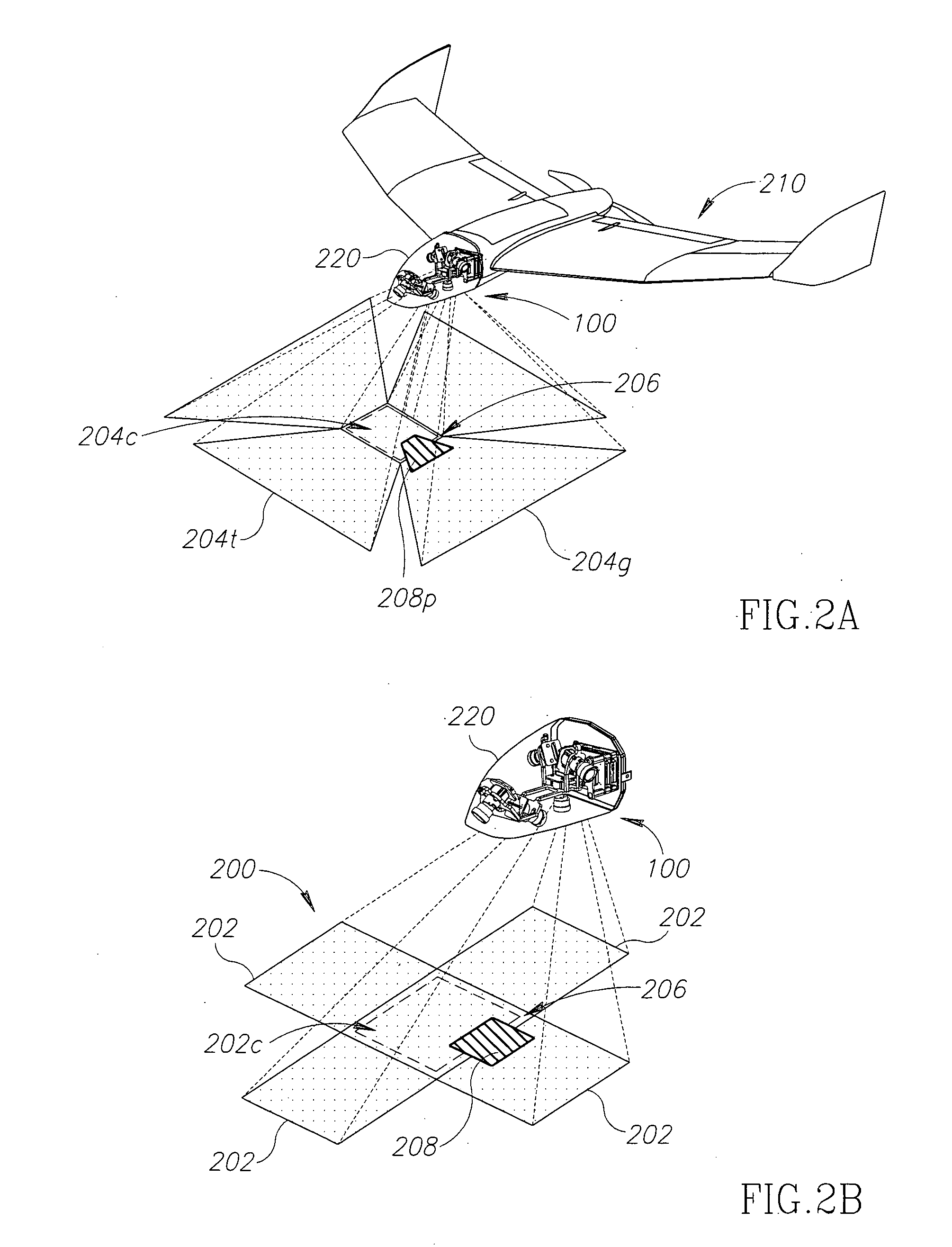 Imaging system for UAV