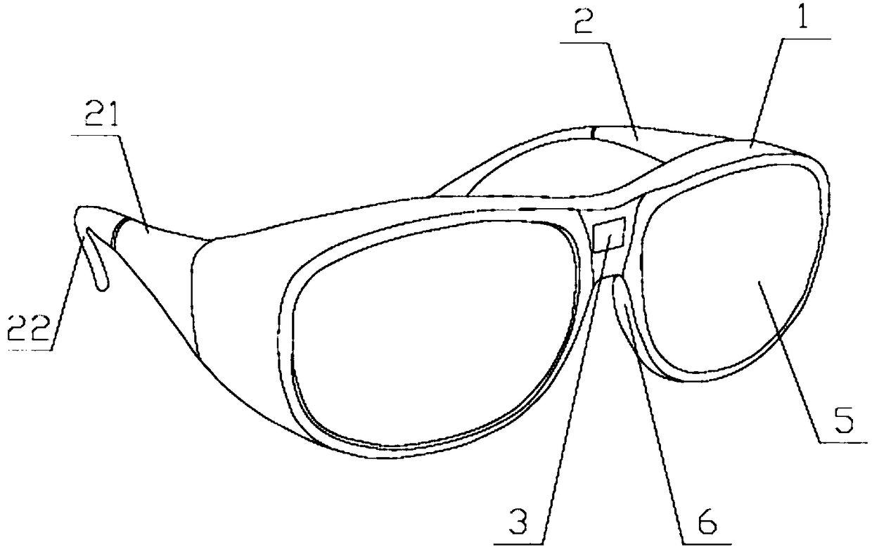 Recognizable 3D glasses for cinema and management system for borrowing and returning of 3D glasses