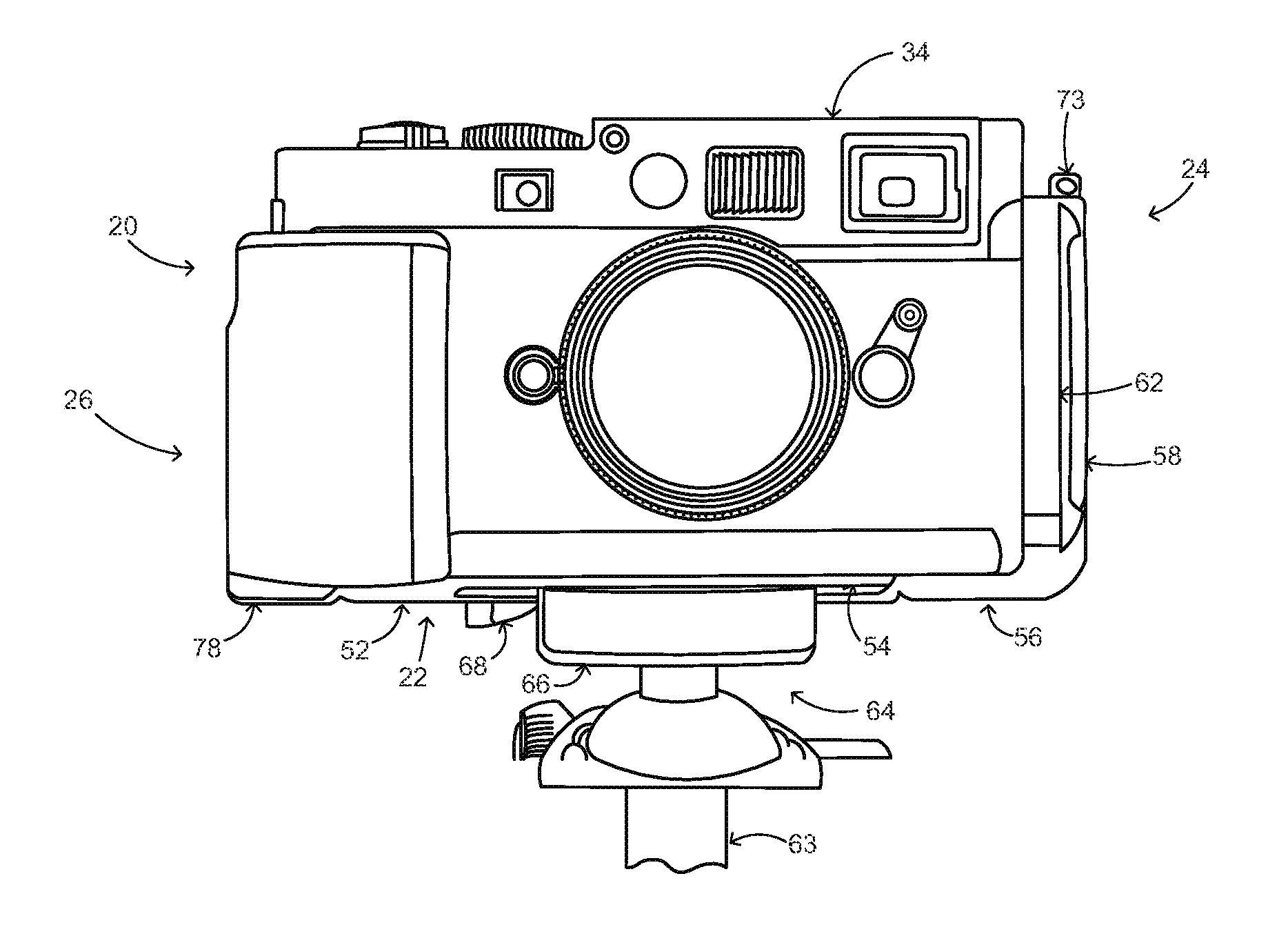 Camera mounting assembly