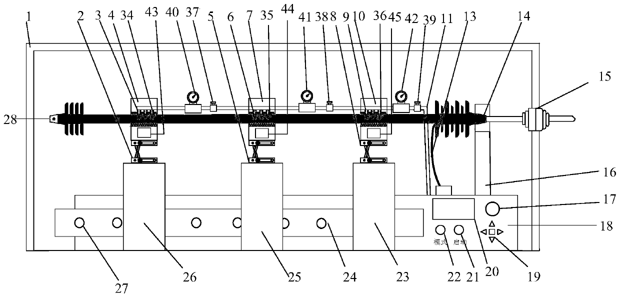 A Simulation Platform for Cable Radial Insulation Damage in Humid Environment