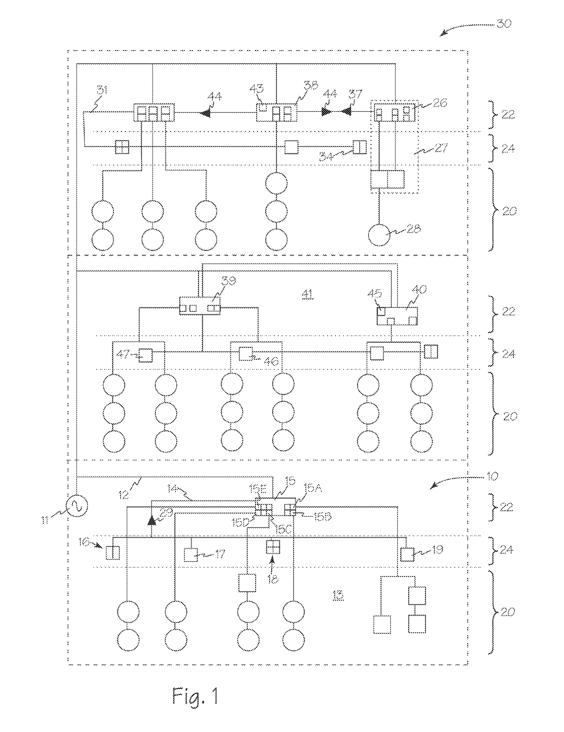 Method and apparatus for electrical load control network