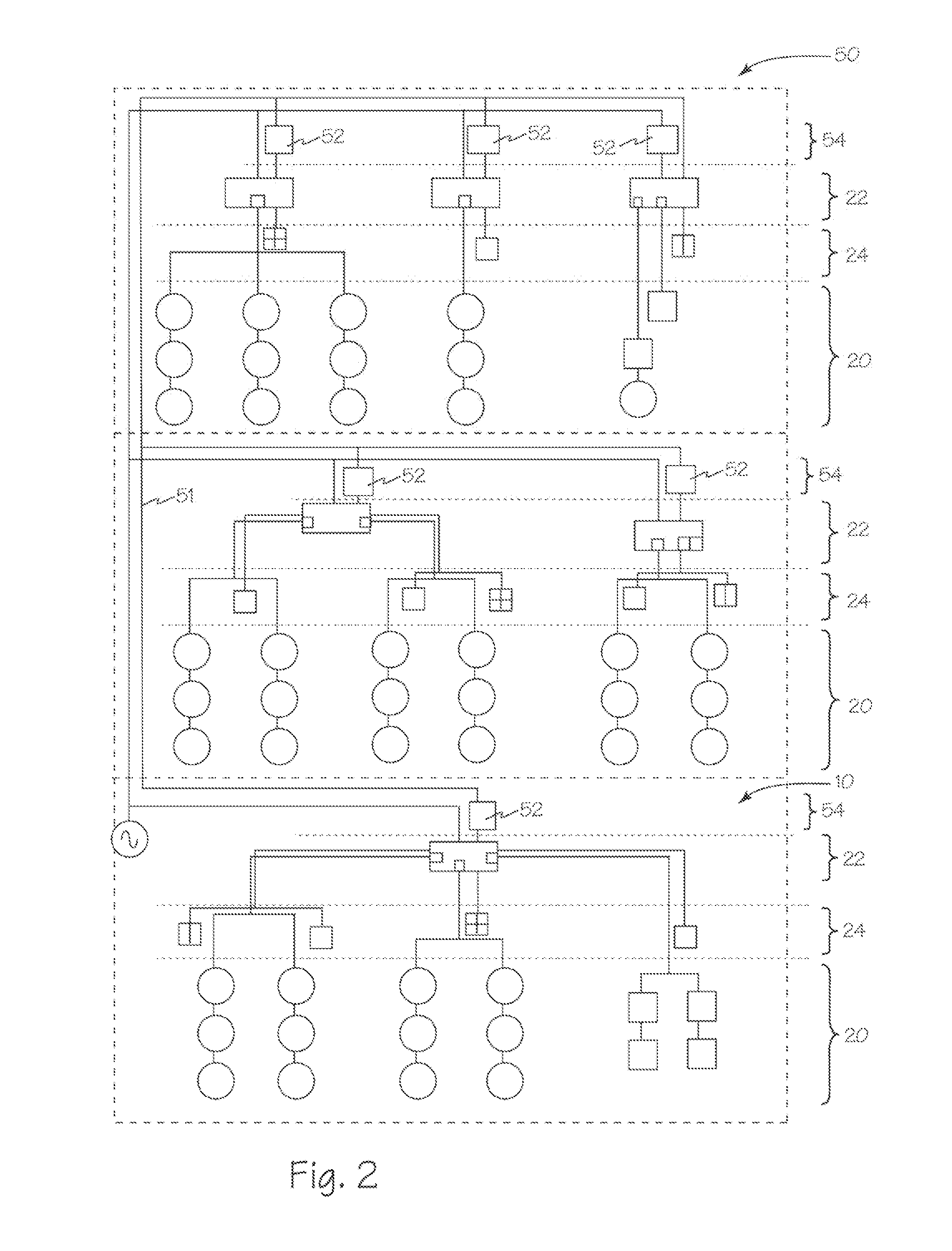 Method and apparatus for electrical load control network