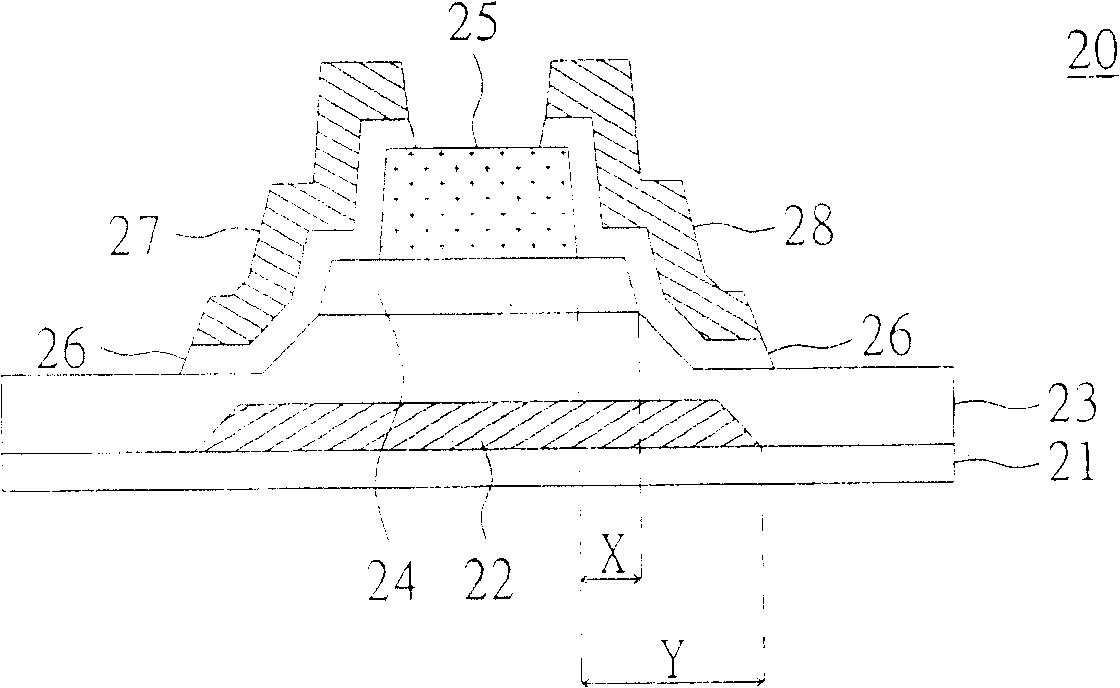 Thin film transistor and manufacturing method thereof