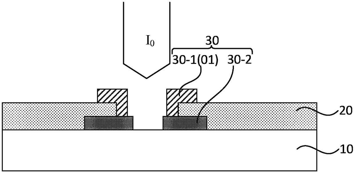 A through-hole manufacturing method, an array substrate manufacturing method and an array substrate