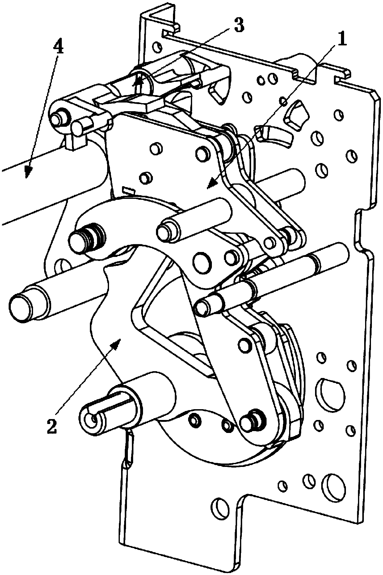 Current-limiting operating mechanism of circuit breaker