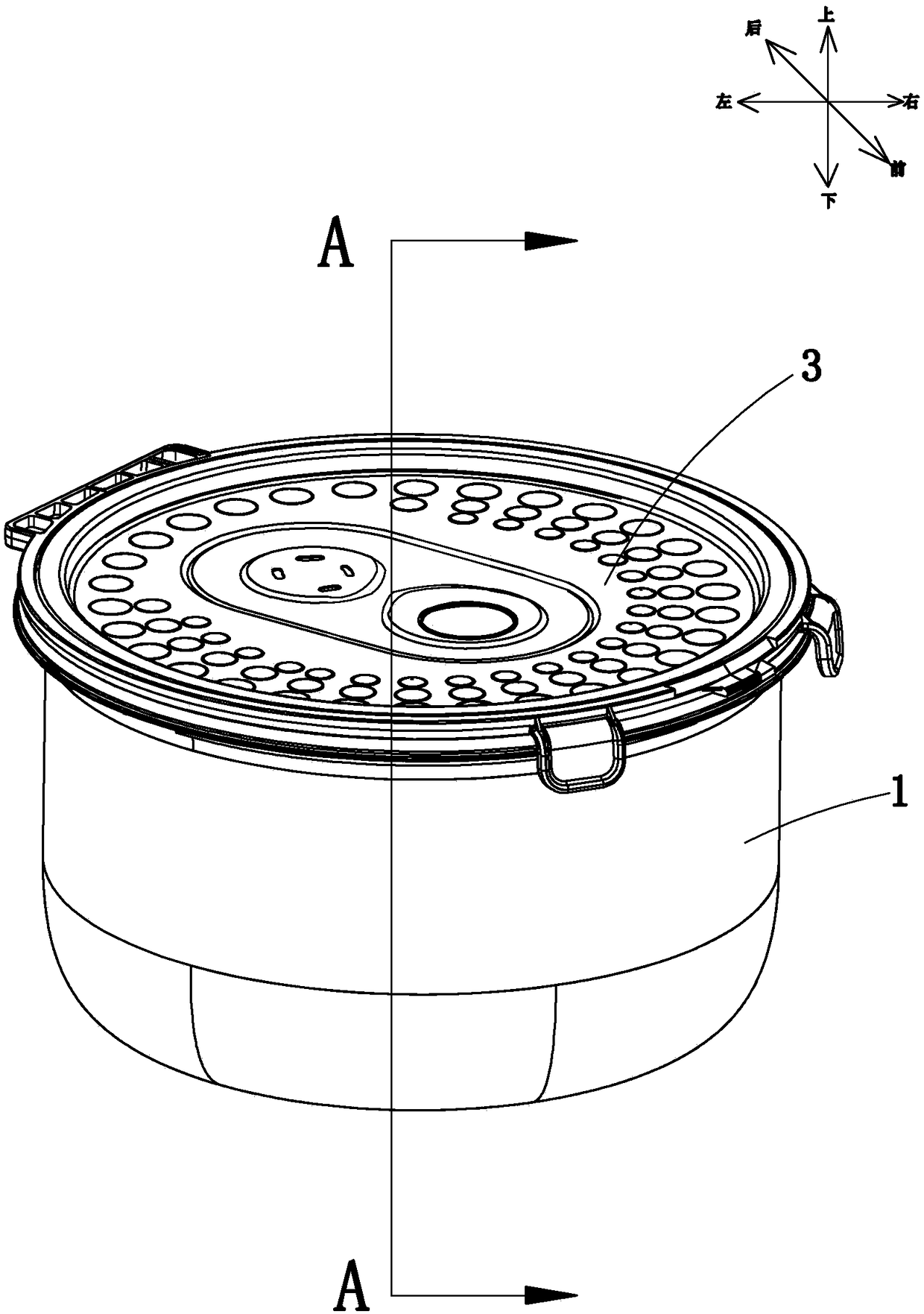 Electric rice cooker and cooking control method thereof