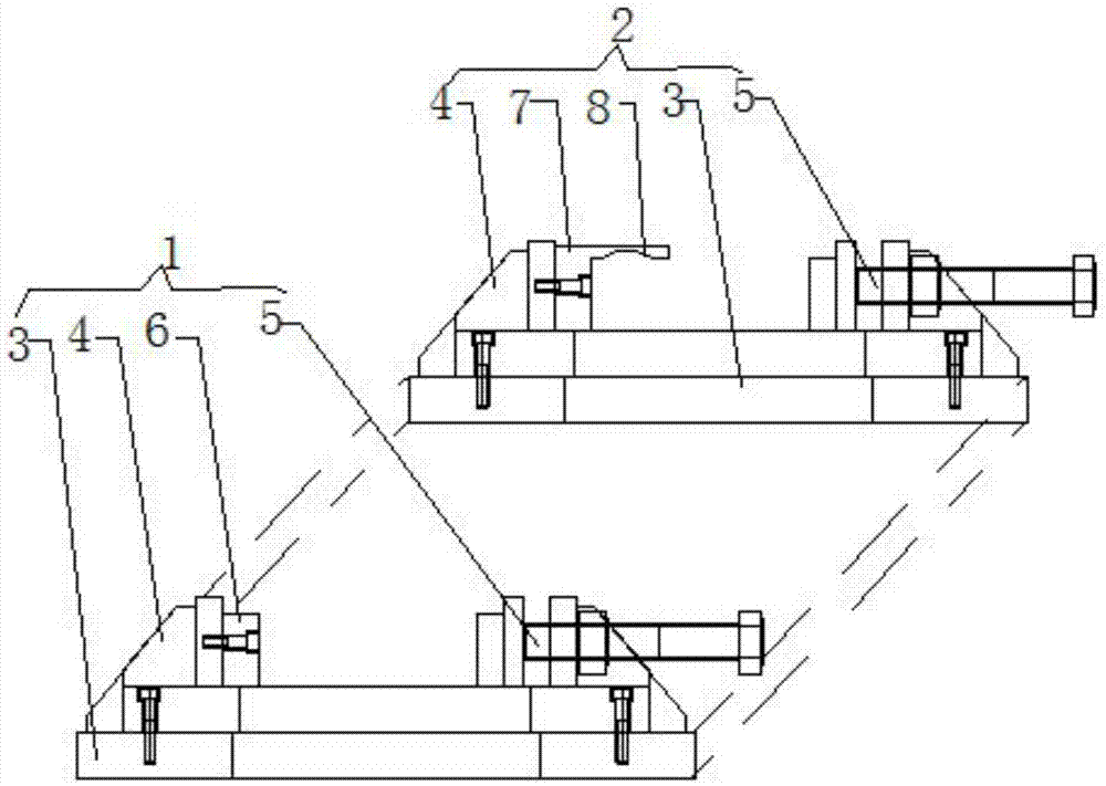 Garden plant grafting positioning base