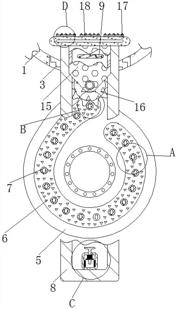 Auxiliary switching device for multifunctional lathe tool bit fixing frame