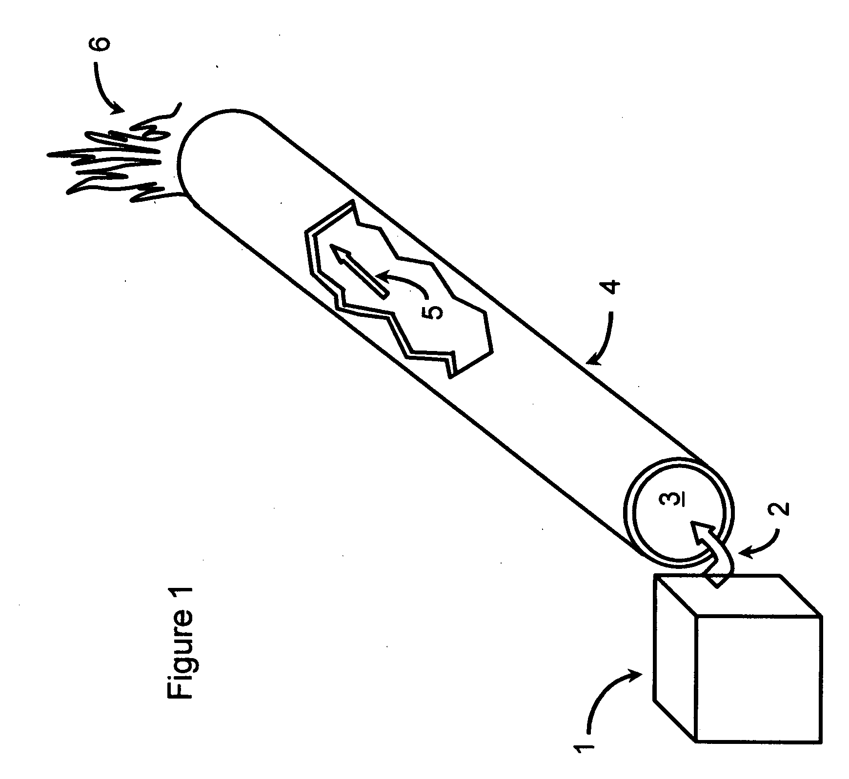 Deformed pipe method of extinguishing oil fires