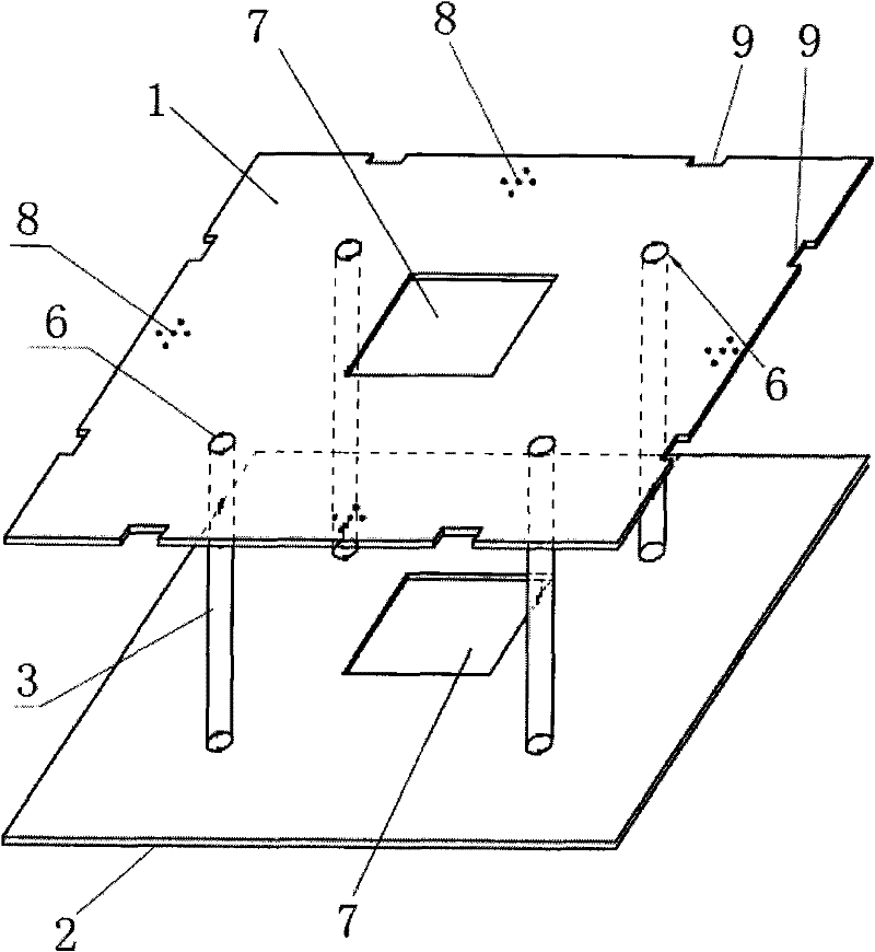 Steel structural concrete-based pre-cast bolt positioning device