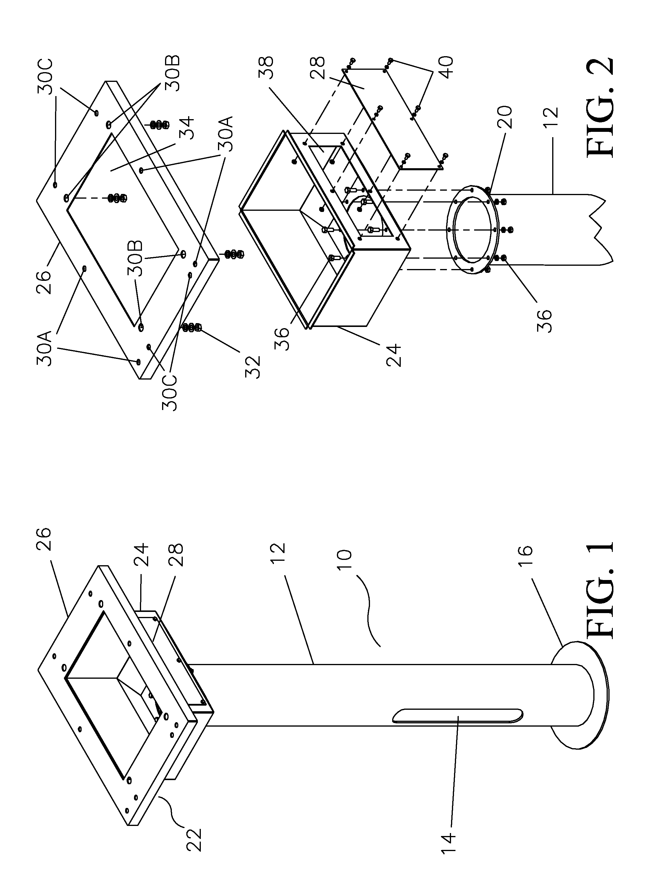 Apparatus and method for mounting of cabinets