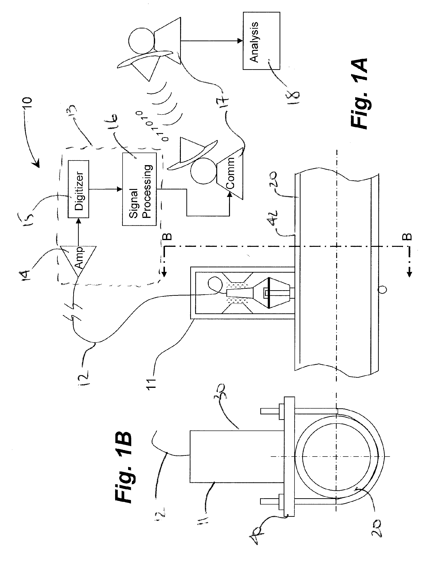 System, method and apparatus for acoustic fluid flow measurement
