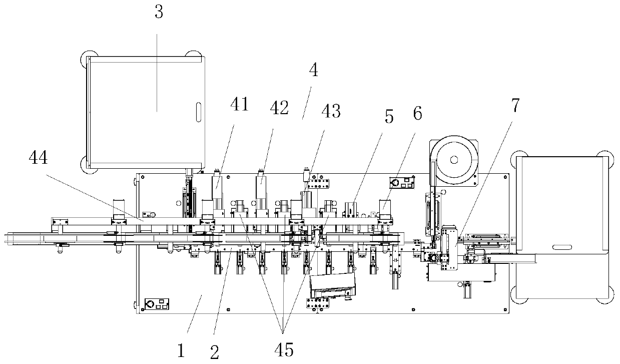 Automatic assembling device of power sockets