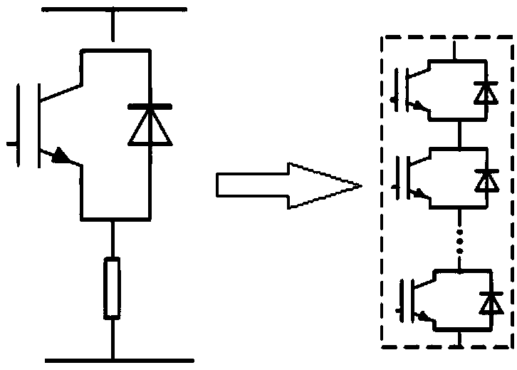 Low-voltage ride-through method of wind power flexible direct-current output system