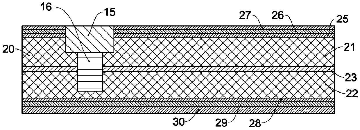 Environment-friendly degradable intelligent card and manufacturing method thereof