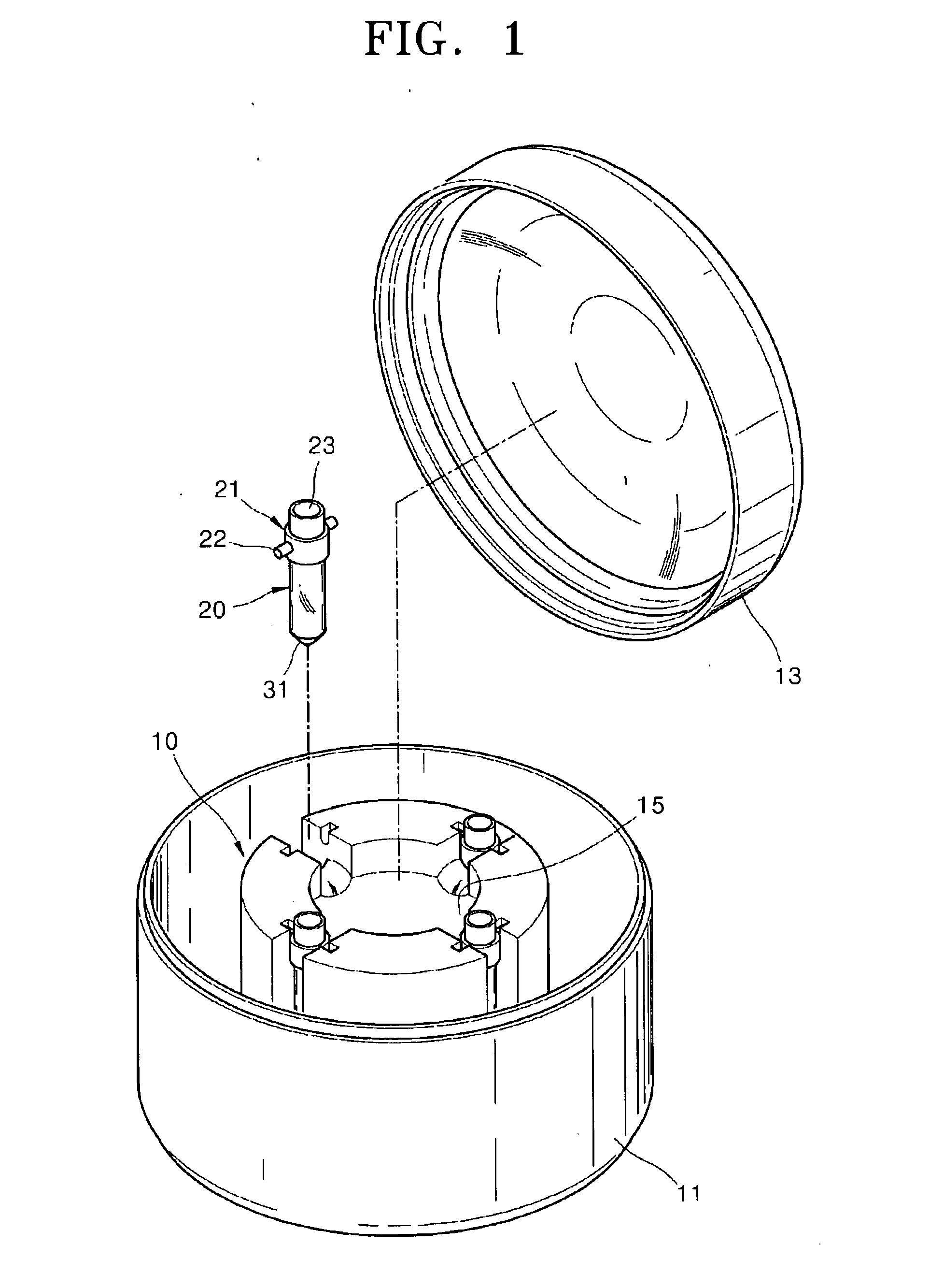 Centrifuge and centrifuging method