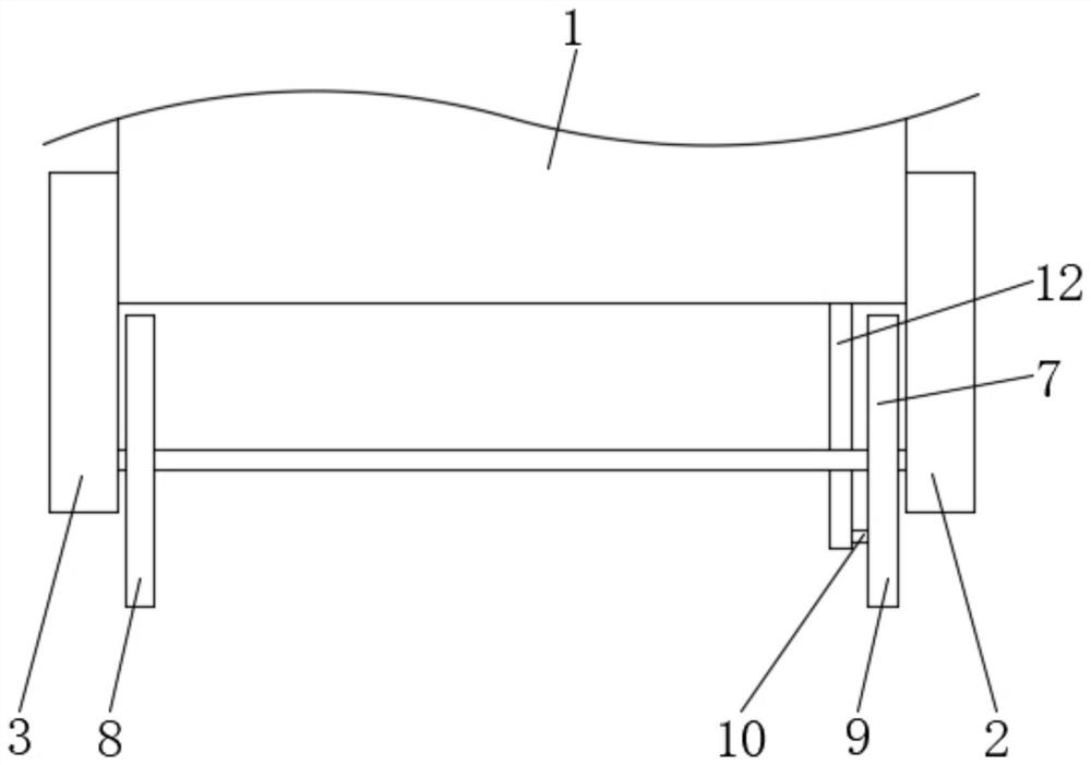 Device for assisting lying-in woman to get out of bed for walking and supporting during postoperative rehabilitation