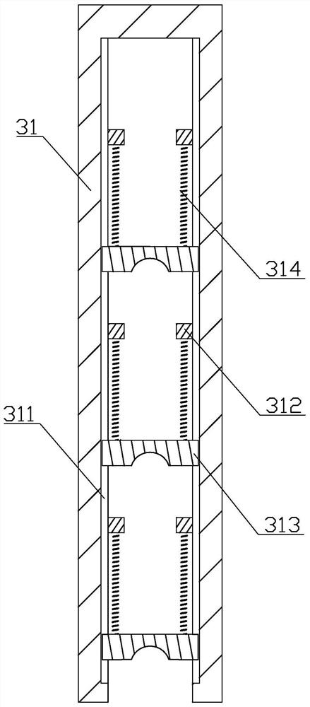 A post-pouring tape waterproof structure and its construction method