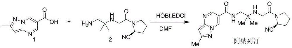 2-methylpyrazolo[1,5-a]pyrimidyl-6-carboxylic acid derivative and application thereof