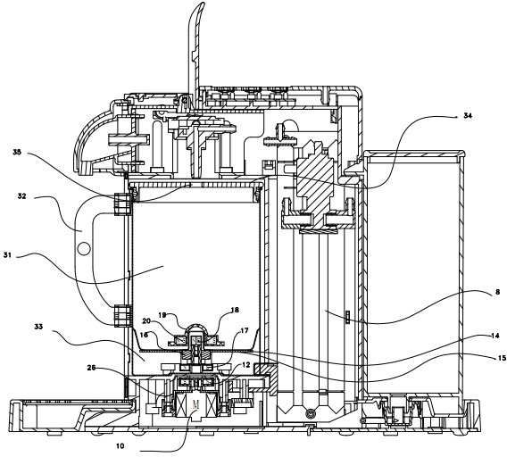 Multifunctional soybean milk making machine