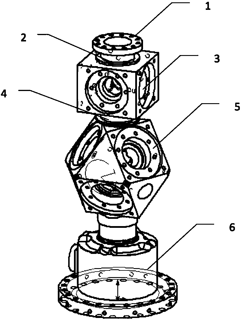 Cold atom all-optical state selection device