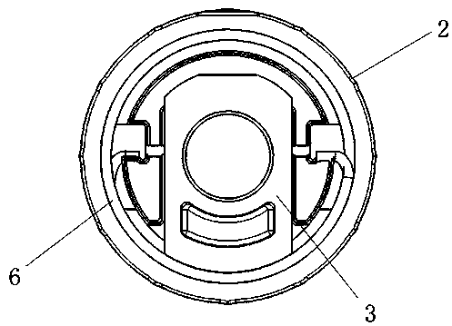 Gap compensation mechanism and steering gear applying same