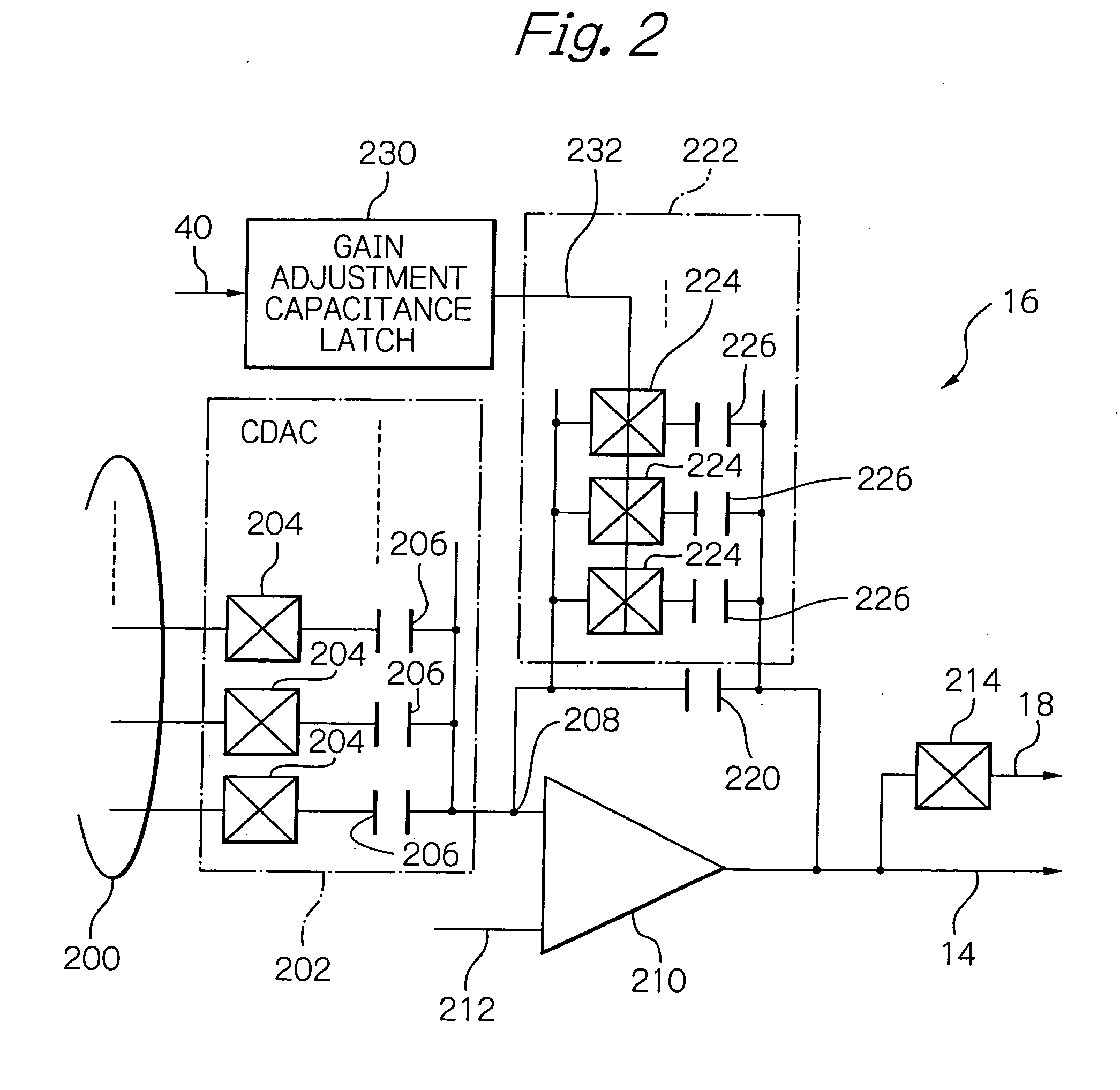 Offset canceller for compensating for offset in signal output