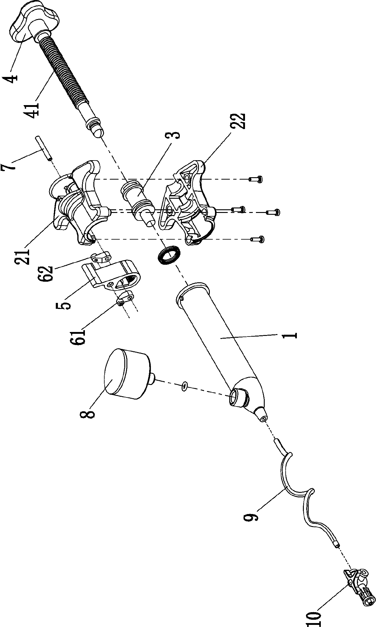 Balloon dilation pressure pump