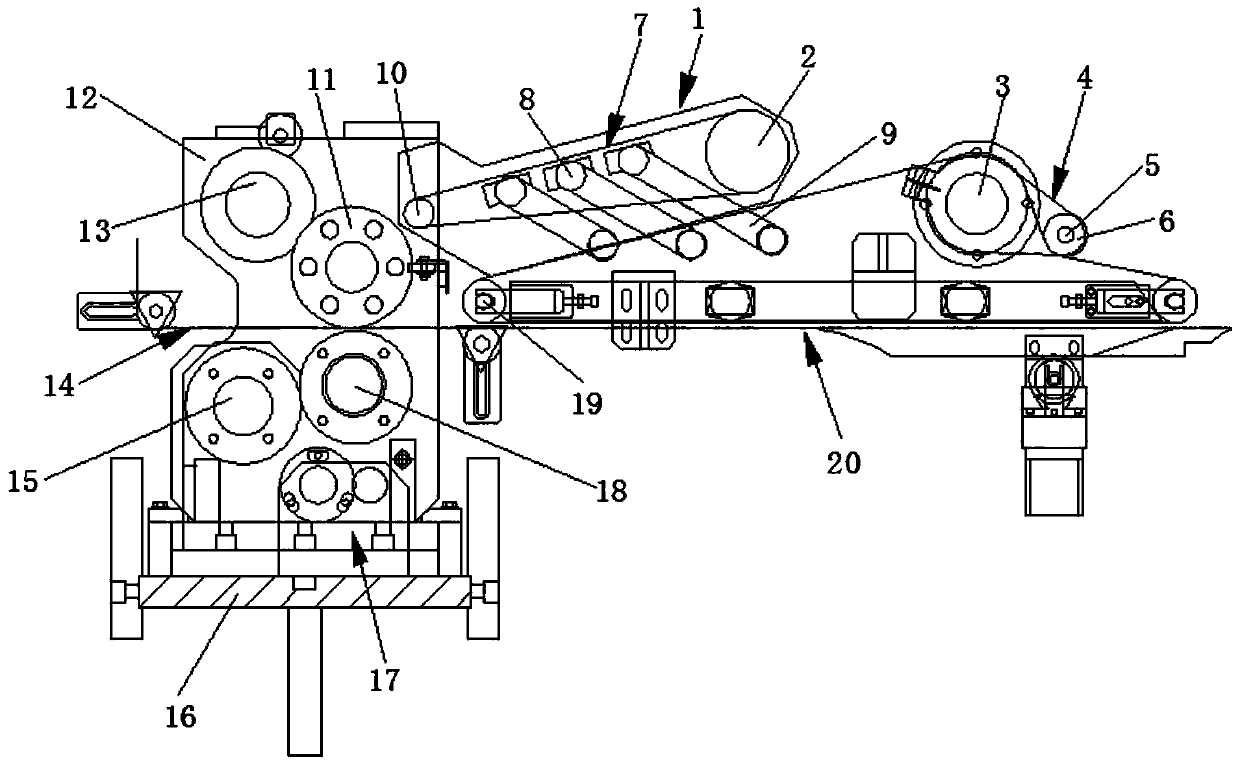 Velcro slitting device for pull-up diaper production