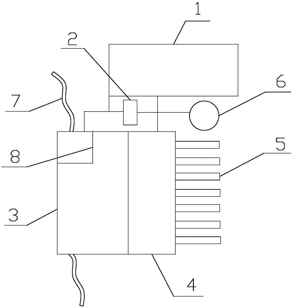 Air conditioner for toilet