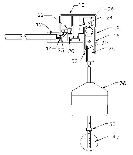 Vertical float switch