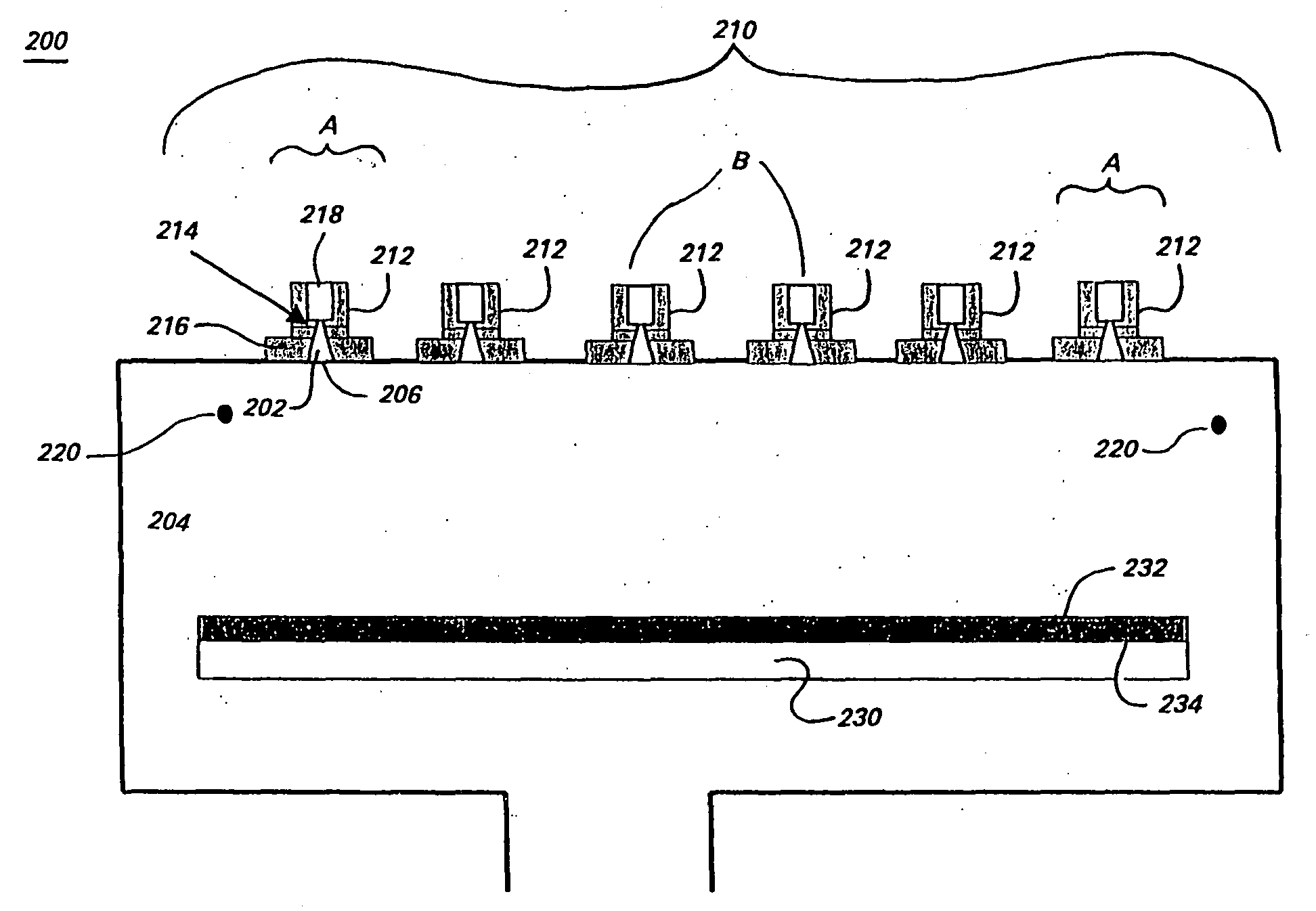 Apparatus and method for depositing large area coatings on planar surfaces