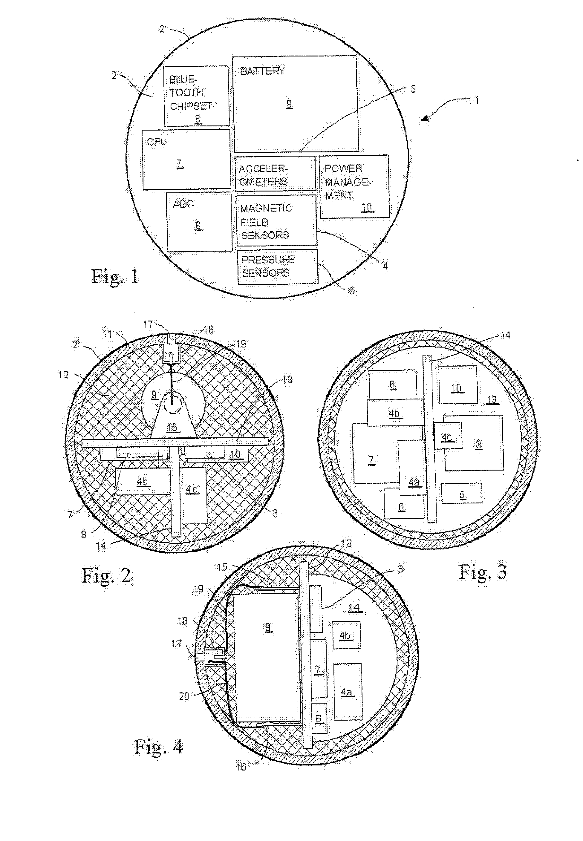 User operable pointing device such as mouse