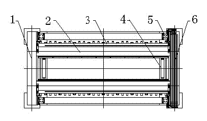 Green body separator during aerated concrete producing process