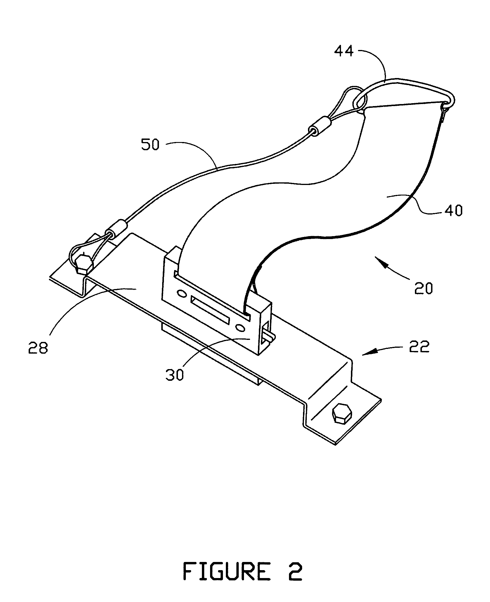 Apparatus and method for securing a pallet jack