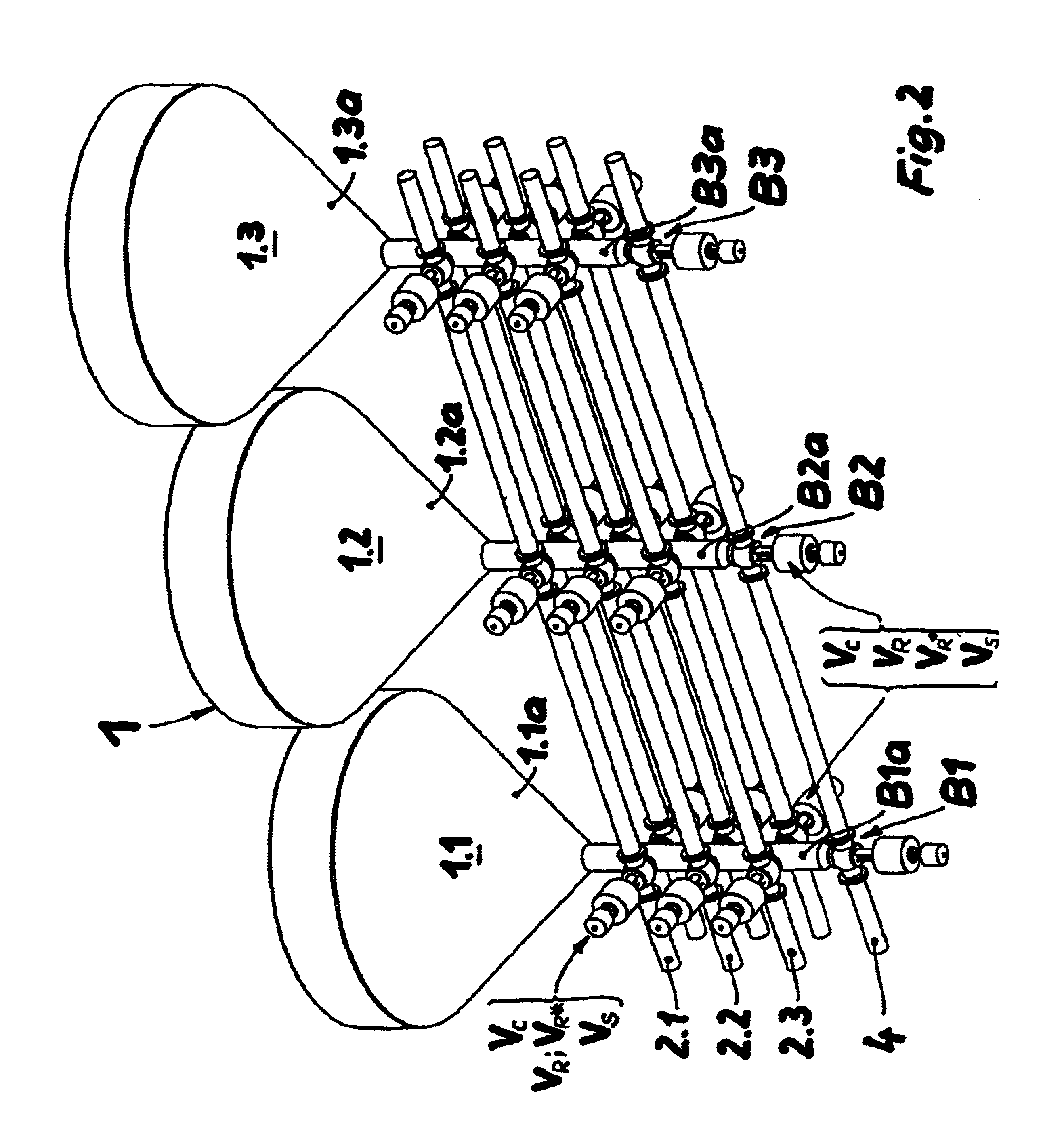 Method and device for operating tank farm systems which are interconnected with pipes in a fixed manner and which have pipe systems for liquids
