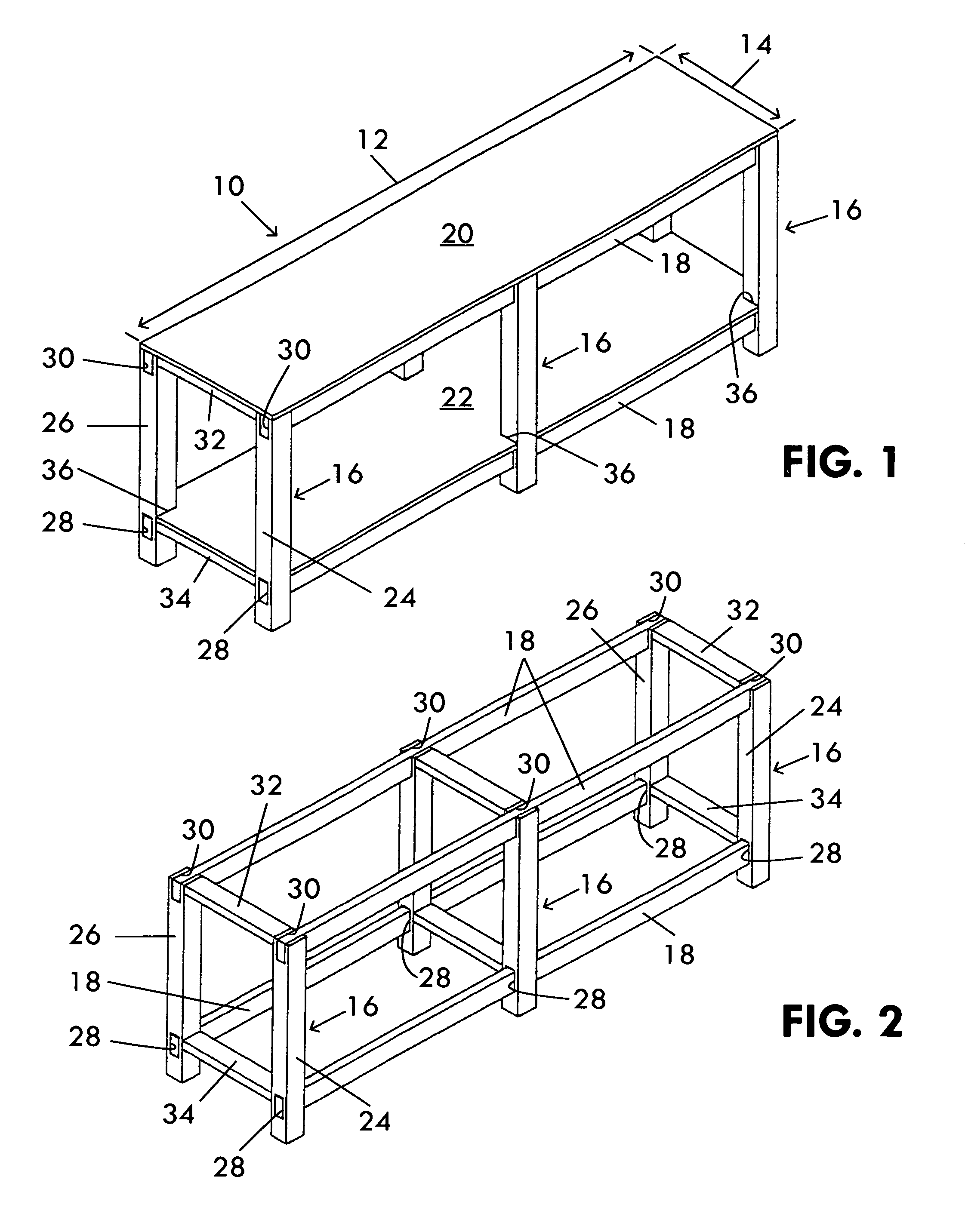 Modular shelving system