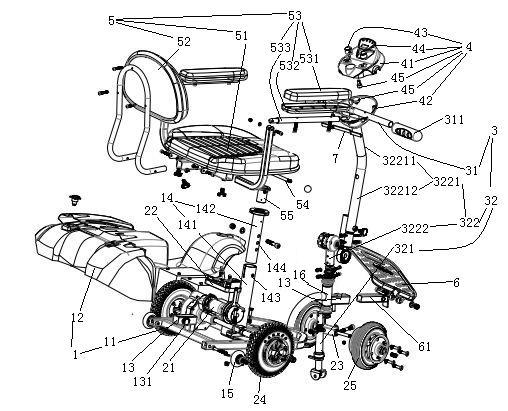 Dual-mode electric wheelchair and using method thereof