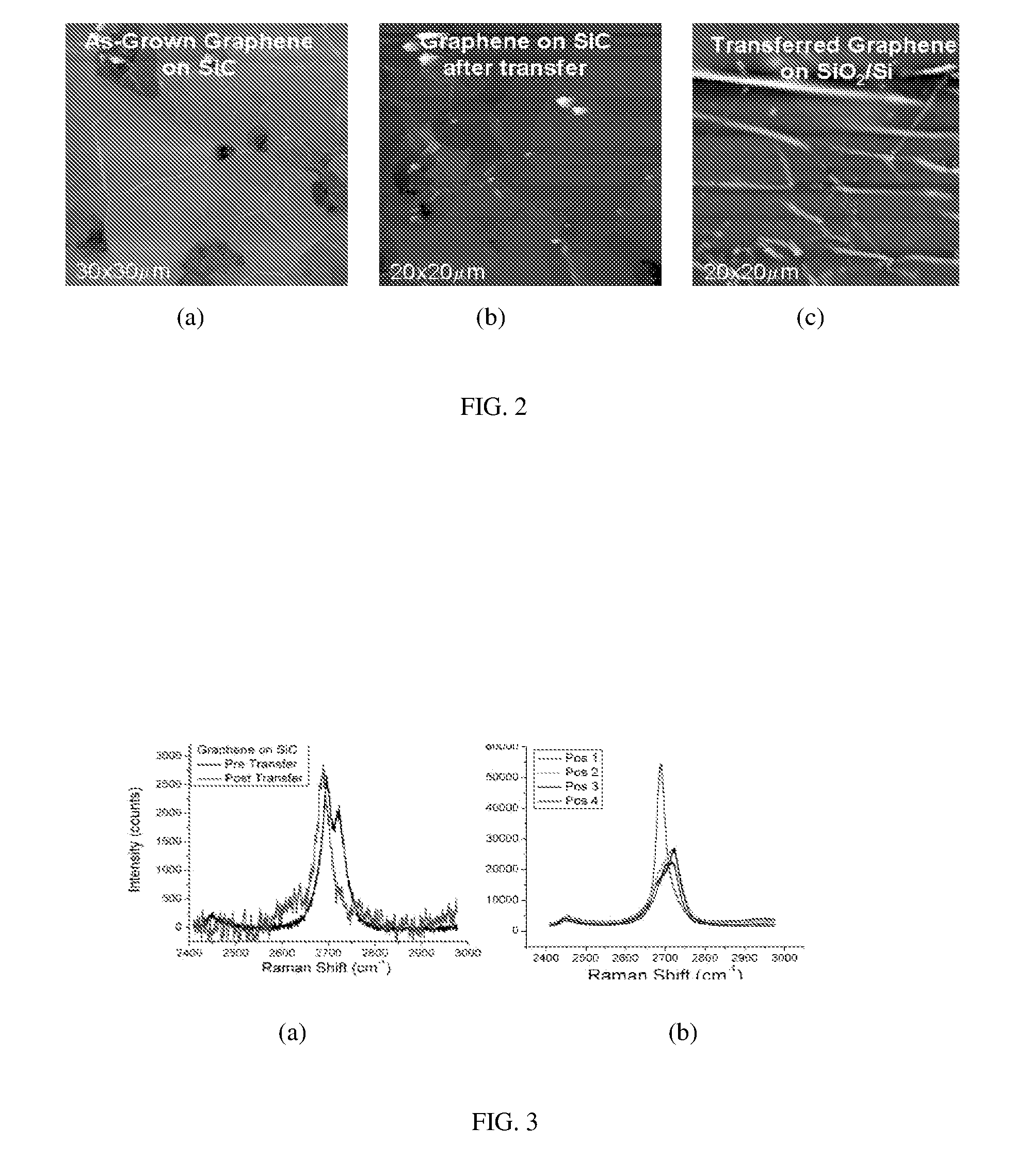 Method for the reduction of graphene film thickness and the removal and transfer of epitaxial graphene films from SiC substrates