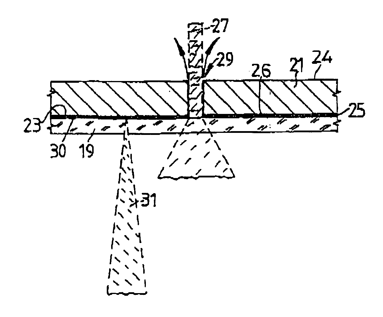 Method for cutting an object and or futher processing the cut material an carrier for holding the object and the cut material