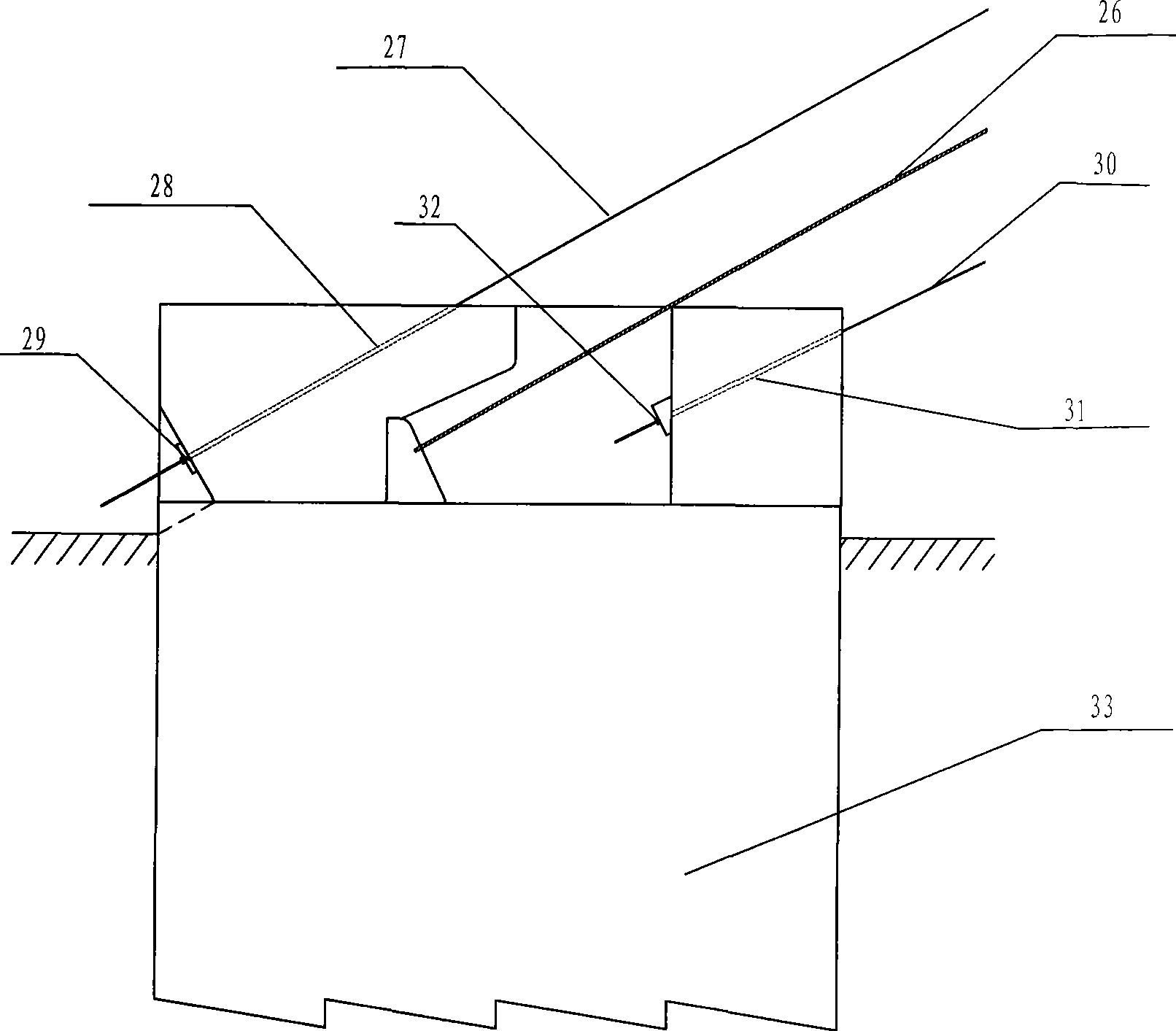 Non-stand construction method for large bridge arch rib