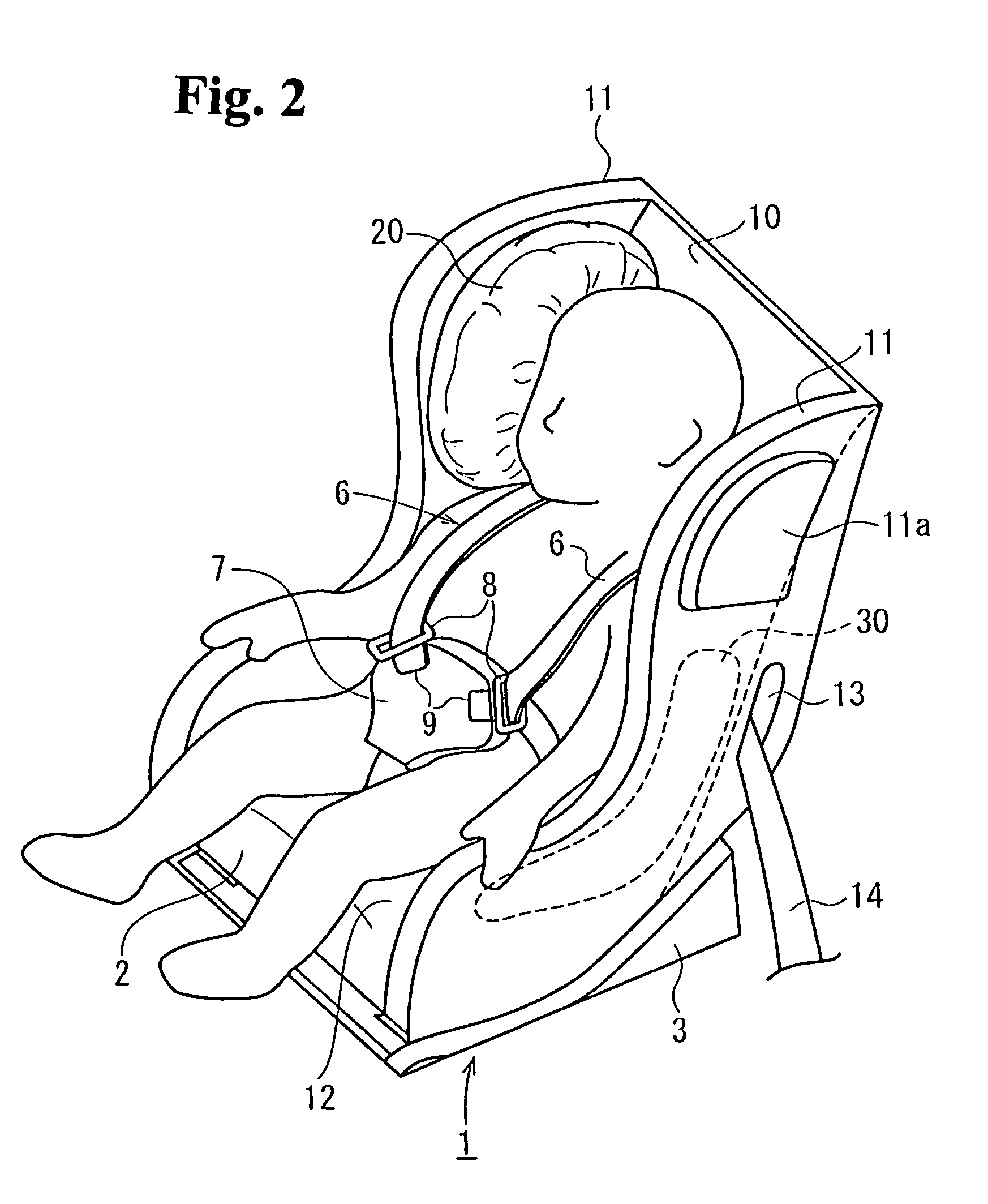 Child seat with deployable side airbags