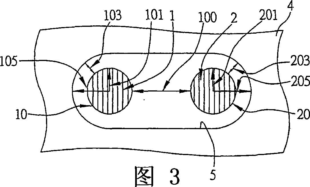 Combined through-hole construction for printed circuit board